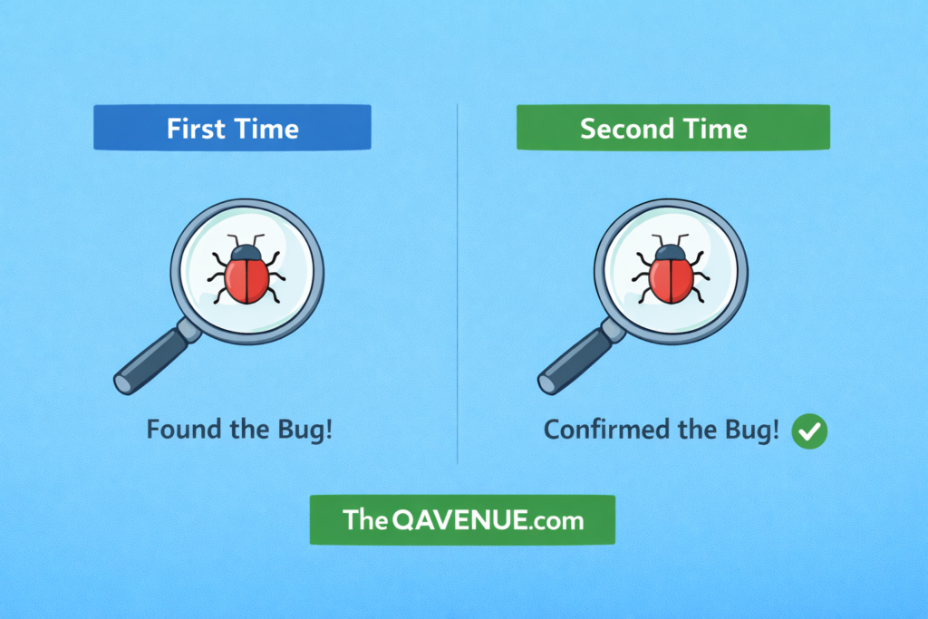 Reproducing the same bug consistently across multiple attempts